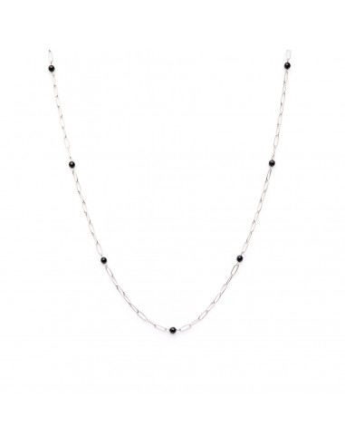 Chain for glasses - Onyx (silver version) - 1
