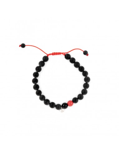Man bracelet on red thread - 1