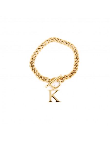 Chain bracelet - choose your letter - 1