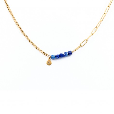 Best-selling necklace with Lapis lazuli - 1