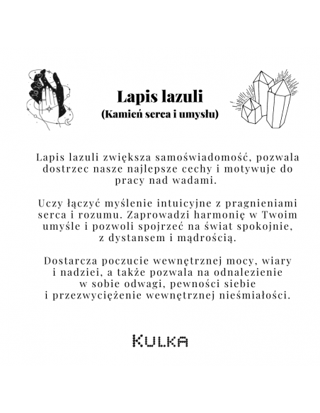 Naszyjnik Bestseller z Lapis lazuli