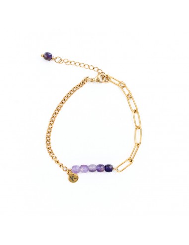Best-selling bracelet with shaded amethyst - 1