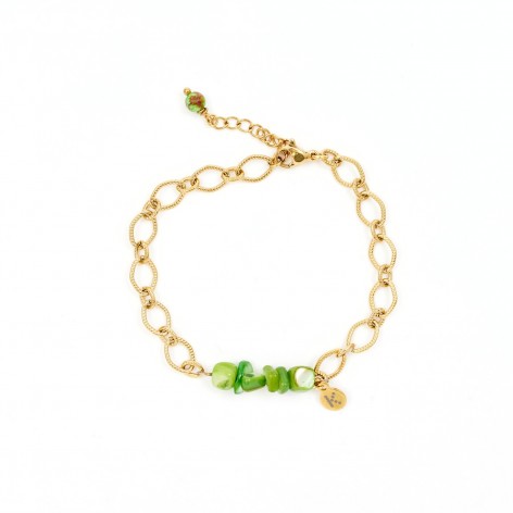 Royal Green bracelet on...
