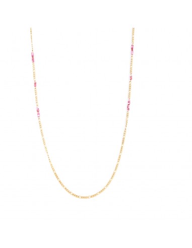 Chain for glasses - pink pearl - 1